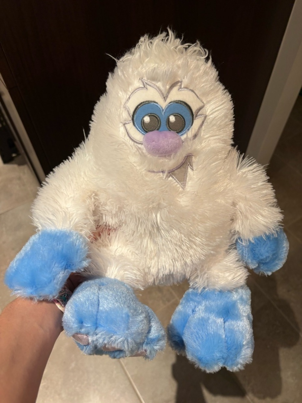 Disney Parks Baby 15" Yeti Expedition Everest Snow Monster Plush Toy